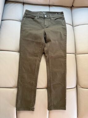 Olive Green Women's Jeans